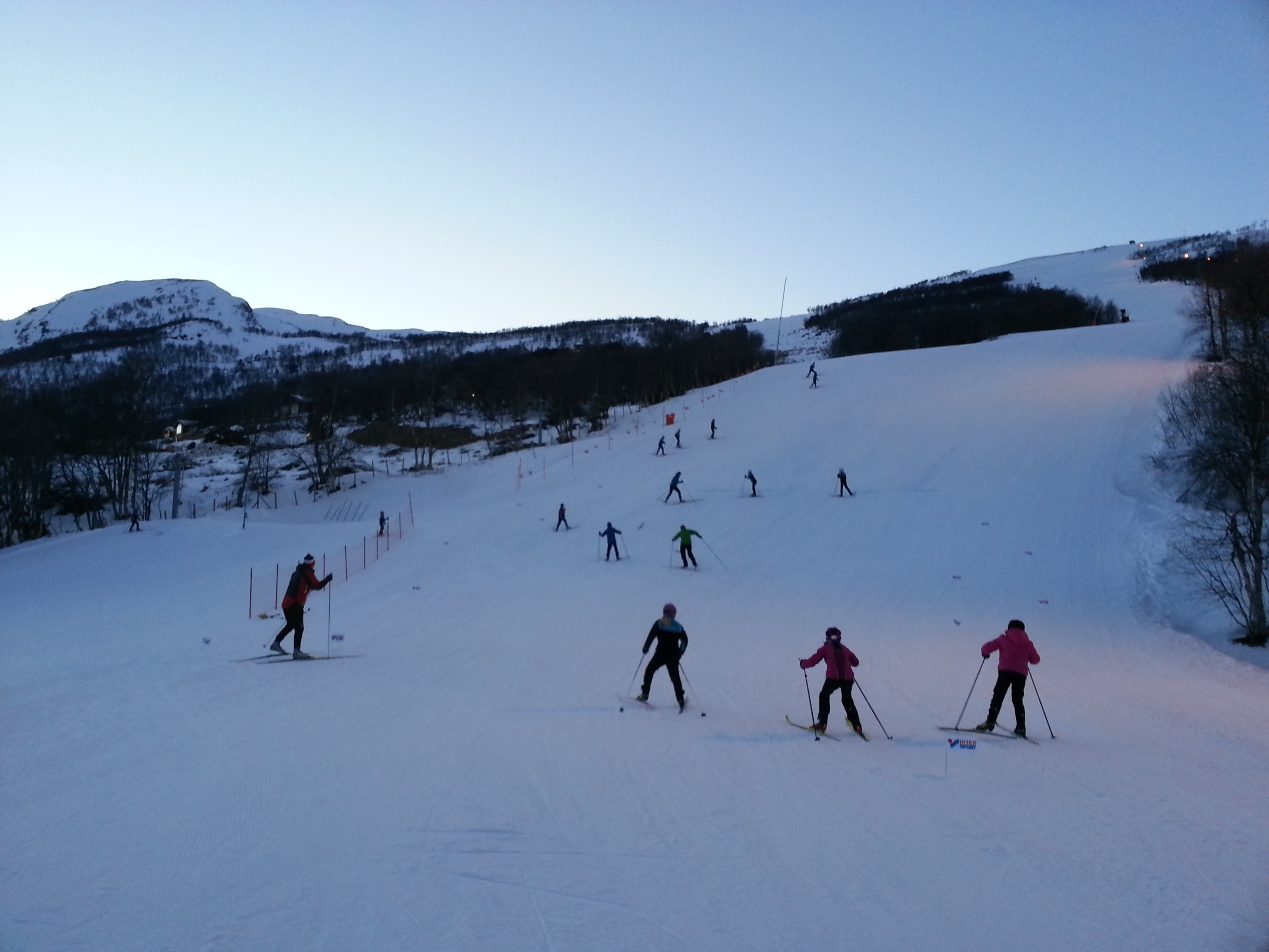 Trening i Stølen 6. mars 2017