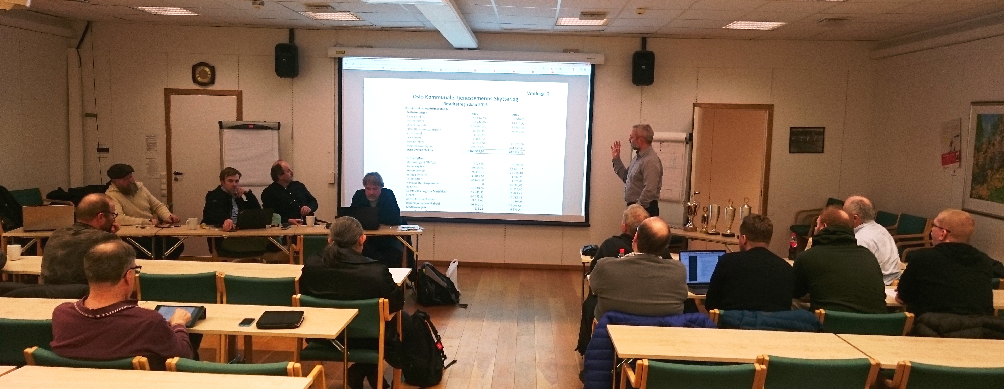 Årsmøtet mars 2017. Foto: Rune Finstad