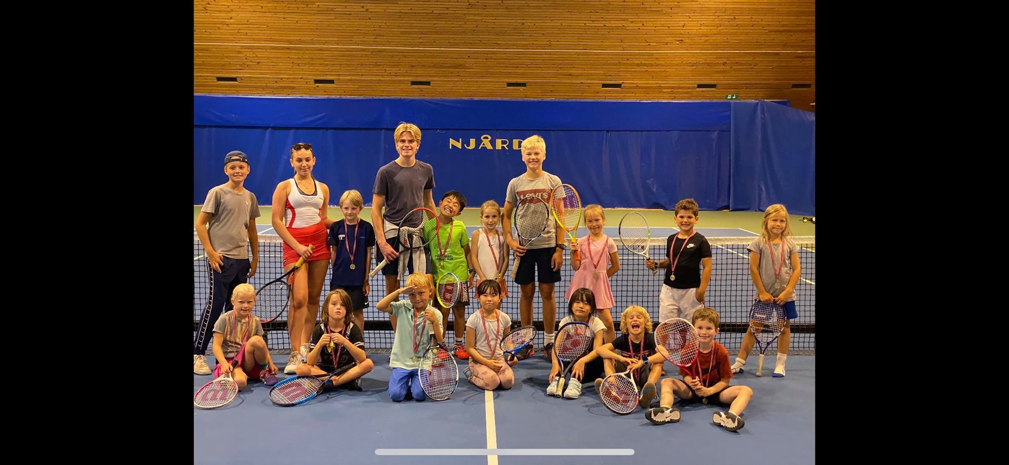 Vi takker for en fantastisk uke med tennis