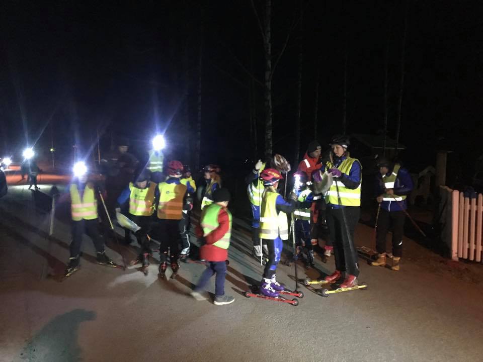 Barmarkstrening langrenn