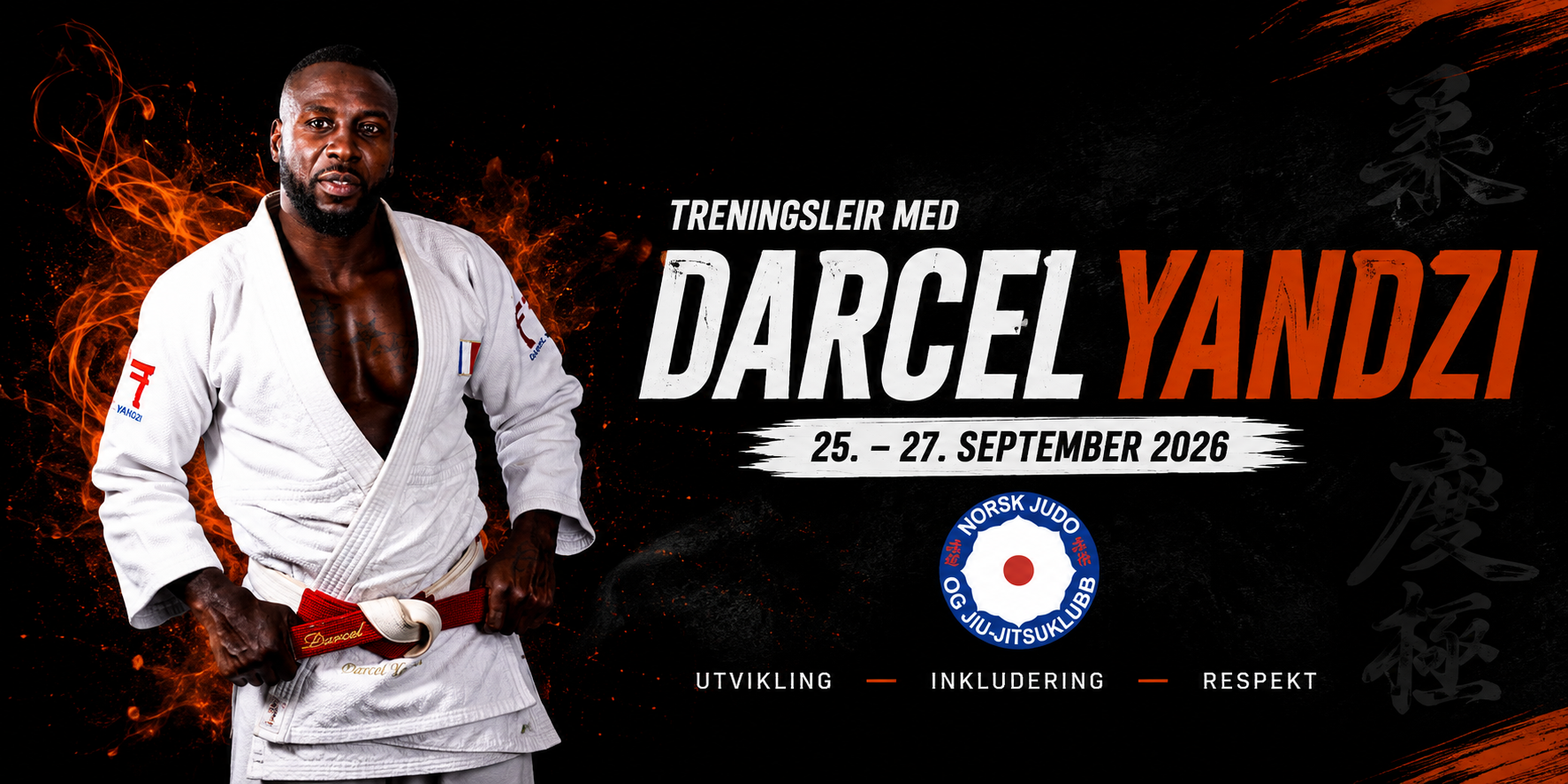 Treningssamling med Darcel Yandzi
