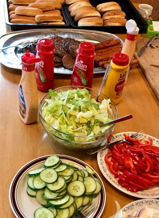 Grilling-kveldsmat 2017