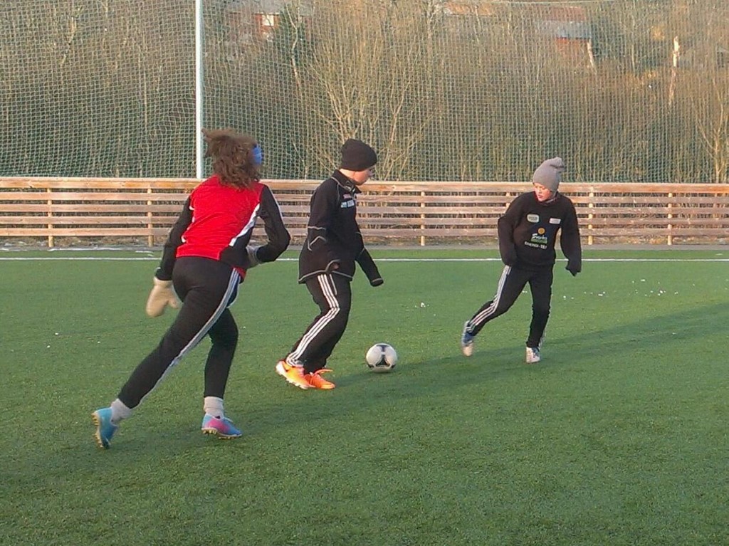 Mens vi (noen av oss) venter på vinteren kan vi spille fotball på Banksletta