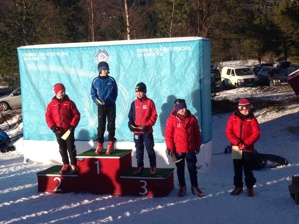 God innsats på skistevne