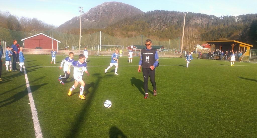 Stor aktivitet med både treninger og kamp på Søyabanen