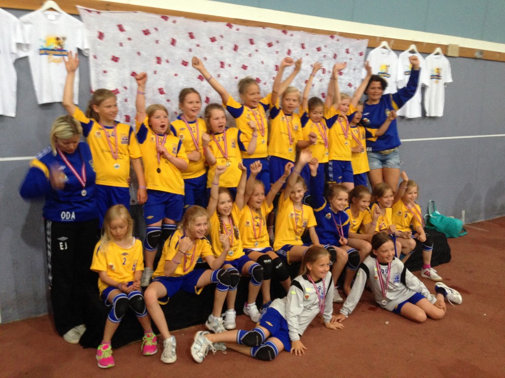 Jenter 2004 i Bø Sommarland Cup