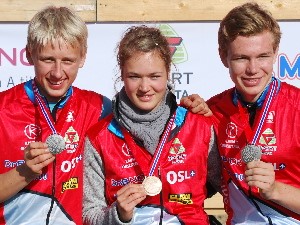 11.plass til Vetle - Tre juniormedaljer til Raumar