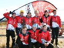 Tre raumarlag inne blant de ti beste i NM-stafett