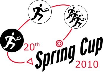 Tiril og Turid løp i "Åben klasse" i SpringCup