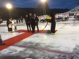 Birkebeineren gratulerer Solberg sportsklubb med ny kunstisbane!