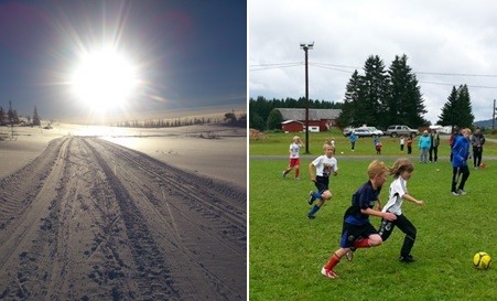 Fotballavslutning og kick off for skisesongen