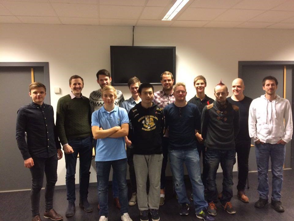 A-lagets avslutning for 2015