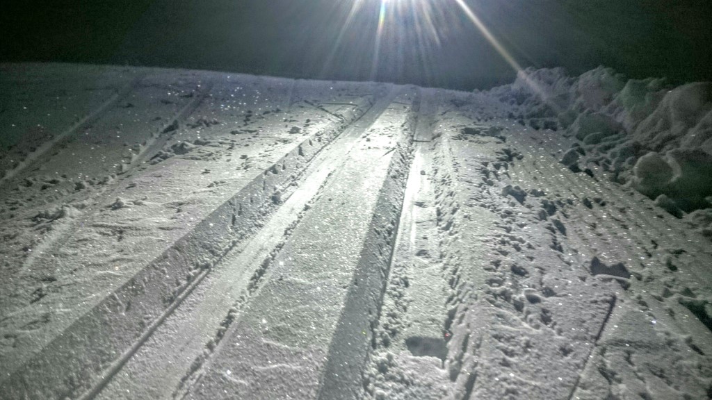 Budorrennet lørdag 9 januar 2016 snøen har kommet