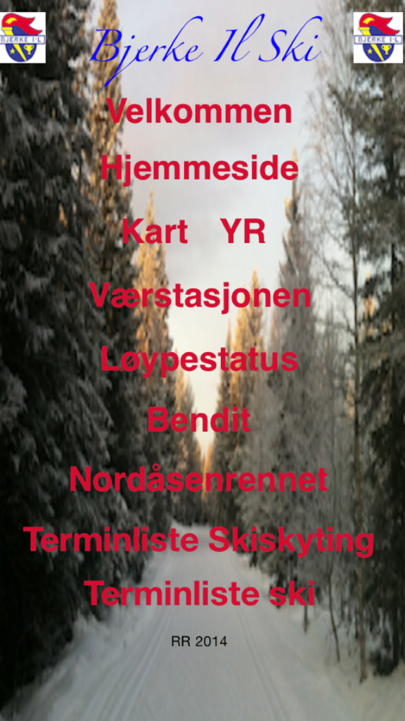 Ny versjon av Bjerke app`en