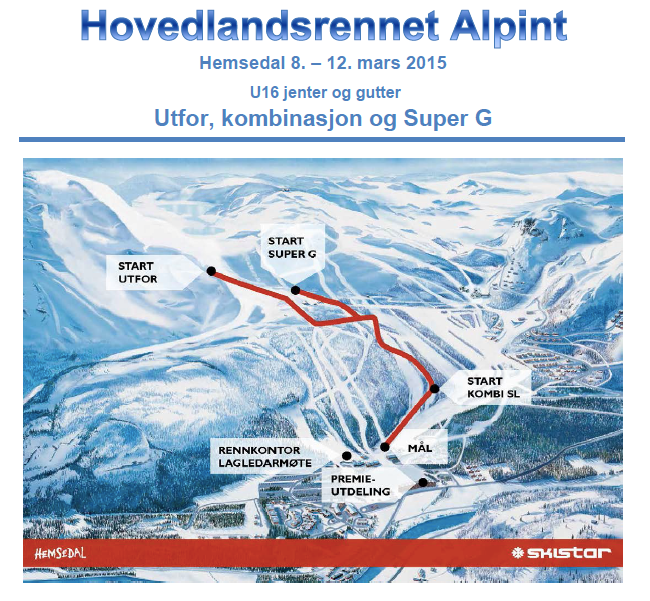 Hovedlandsrennet 2015 er i gang.