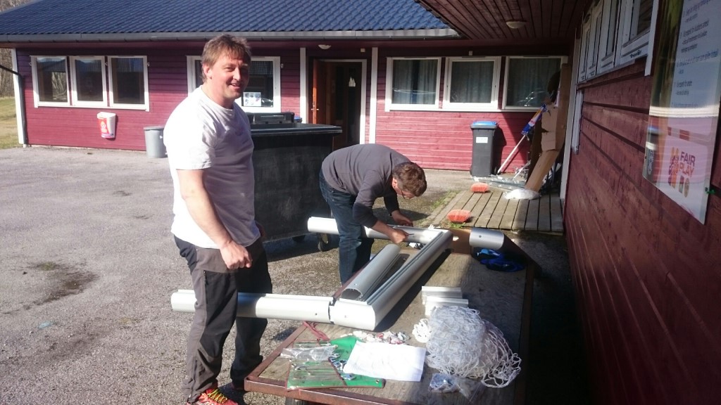 Dugnad på Søyabanen - klargjøring for sesongstart