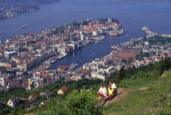 Knarvik close to Bergen