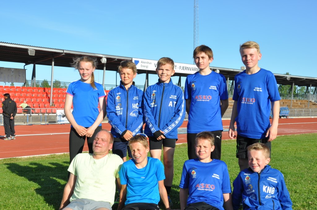 3000 meter test på Skedsmo friidrettsstadio 16. juni 2016