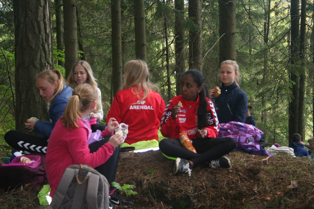 Vellykket skolesprint for 5 - 7 klasse ved Nedenes skole