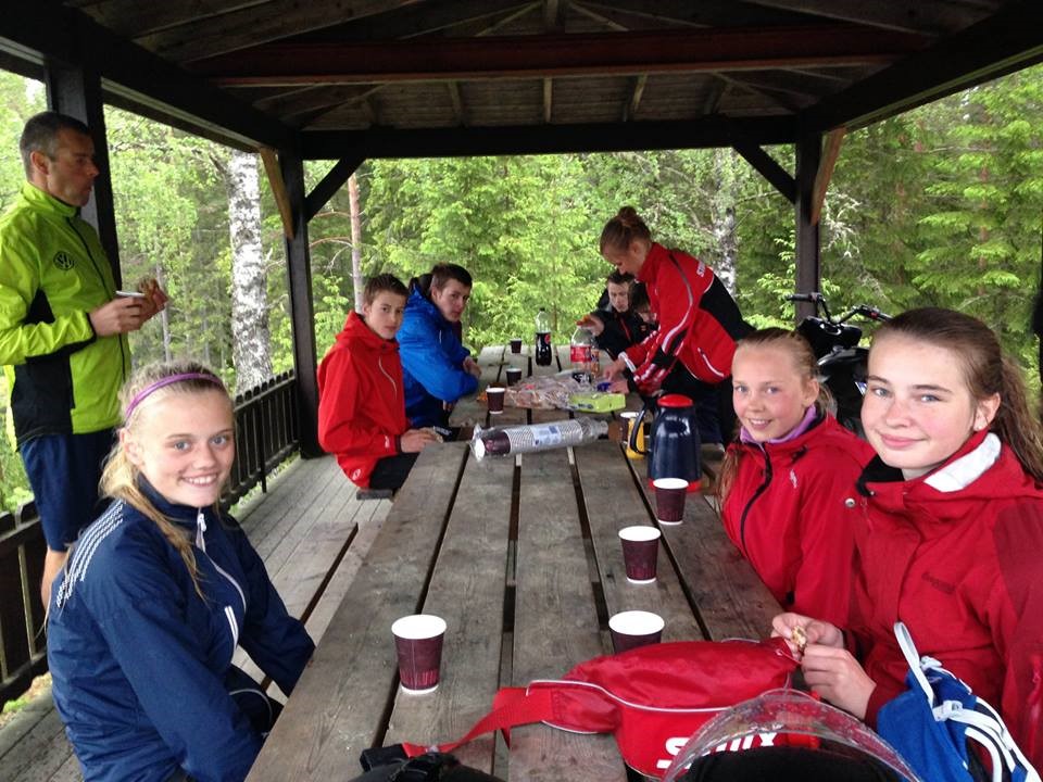 Siste trening for gruppe 4 før ferien