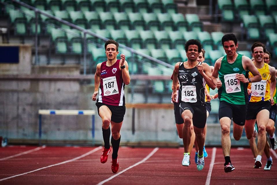 Sterkt løp på 800 m av Tor Alfred Bredesen på Bislett