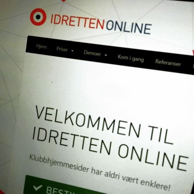 Ny hjemmeside