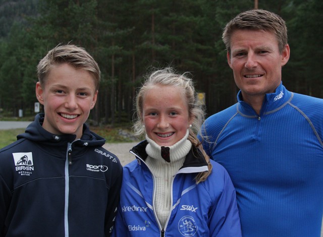Familien Loen klar for Birken