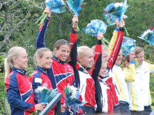Norsk sølv i begge stafettene