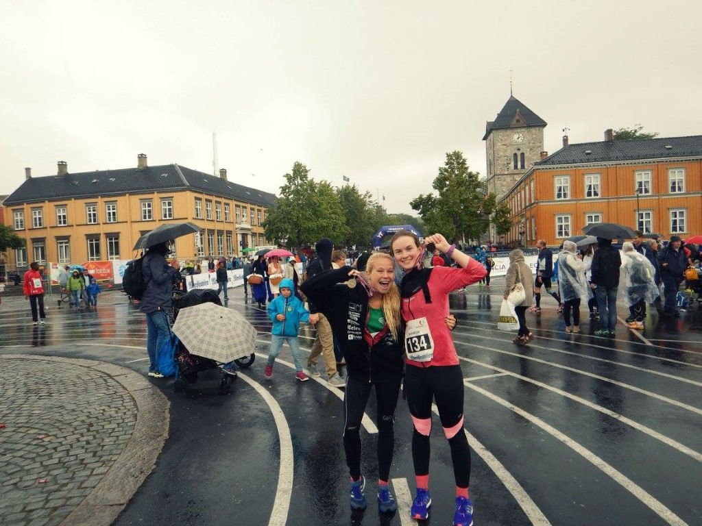 Sterkt maratonløp av Anine Meadows Elieson i Trondheim
