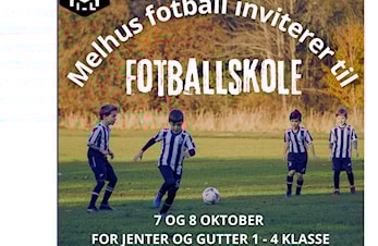 Fotballskole i høstferien