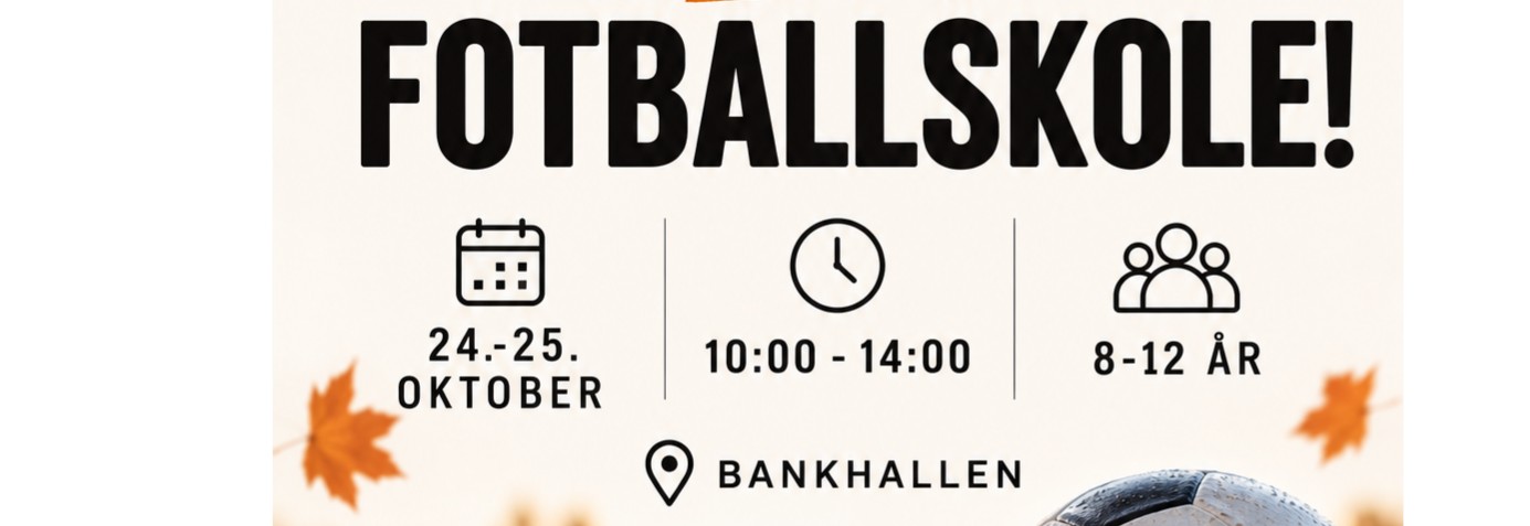 Image for Gratis fotballskole 😃