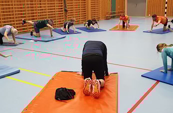 Vintertrening - Høyeggen skole