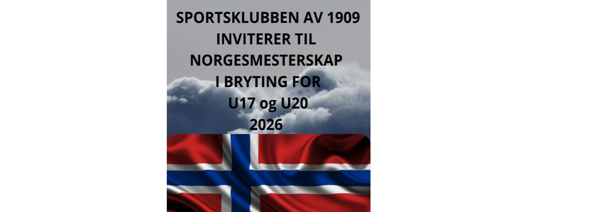 Påmelding dugnad i forbindelse med Norgesmesterskap Bryting U17 og U20