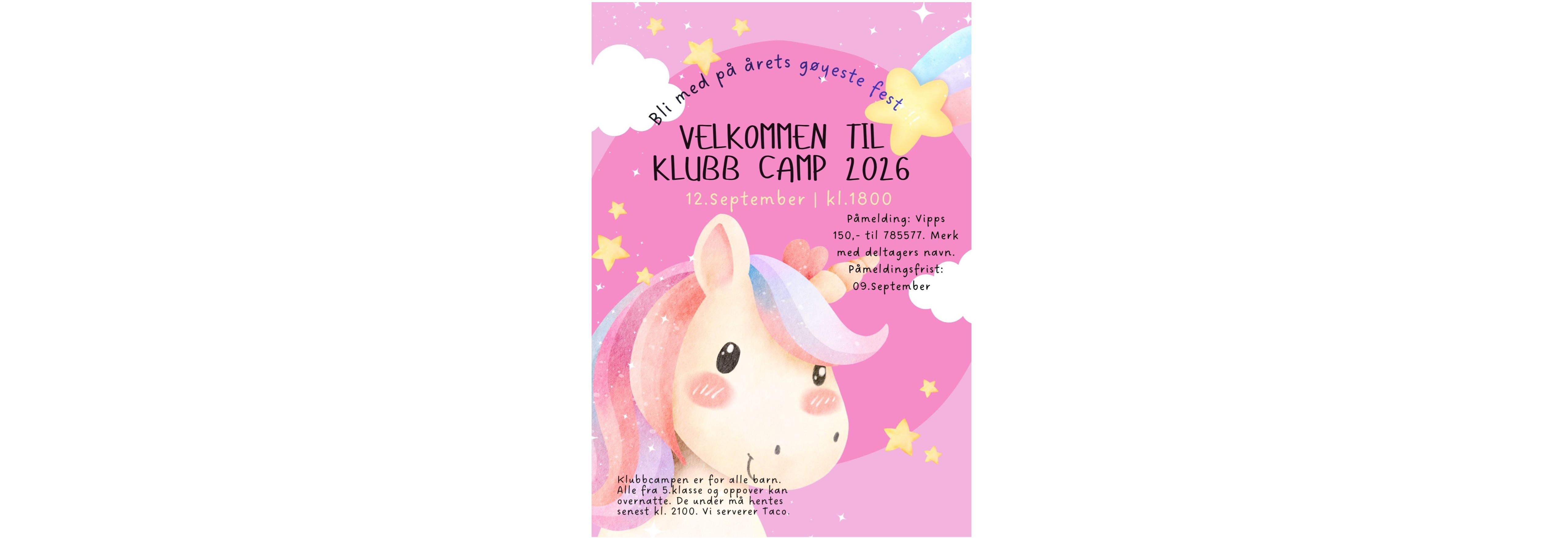 Klubb Camp 2026