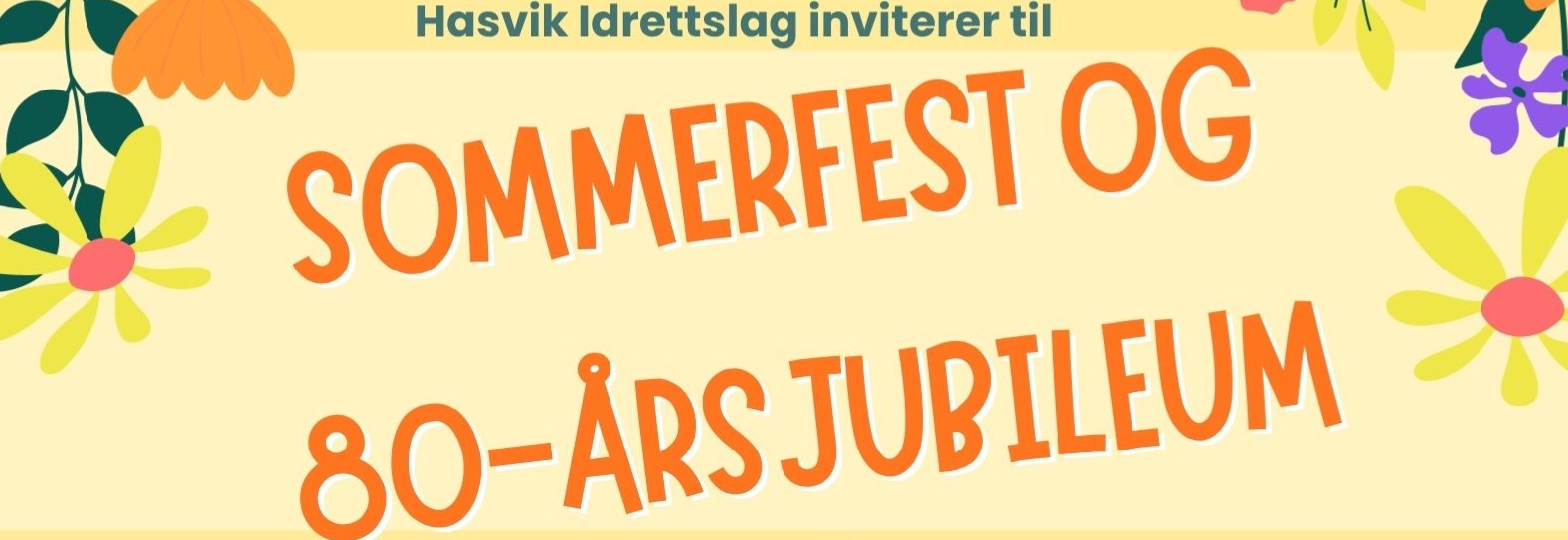 Sommerfest og markering av 80 årsjubileum
