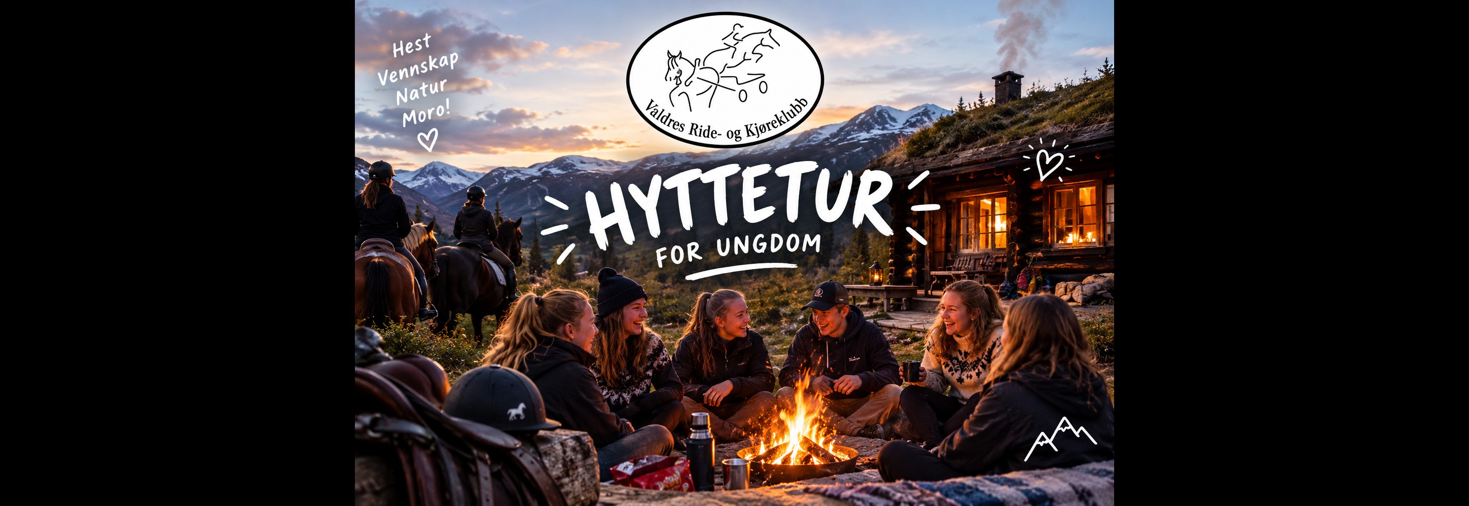 Hyttehelg for Ungdommene i klubben