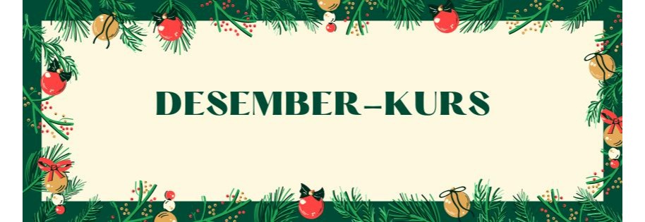 Desember-kurs på banen!