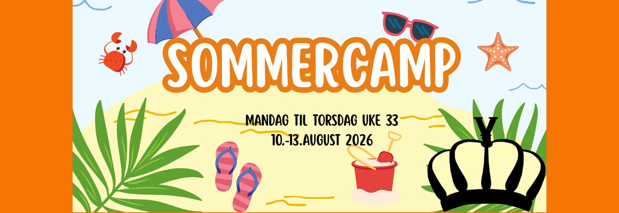 Sommercamp for barn