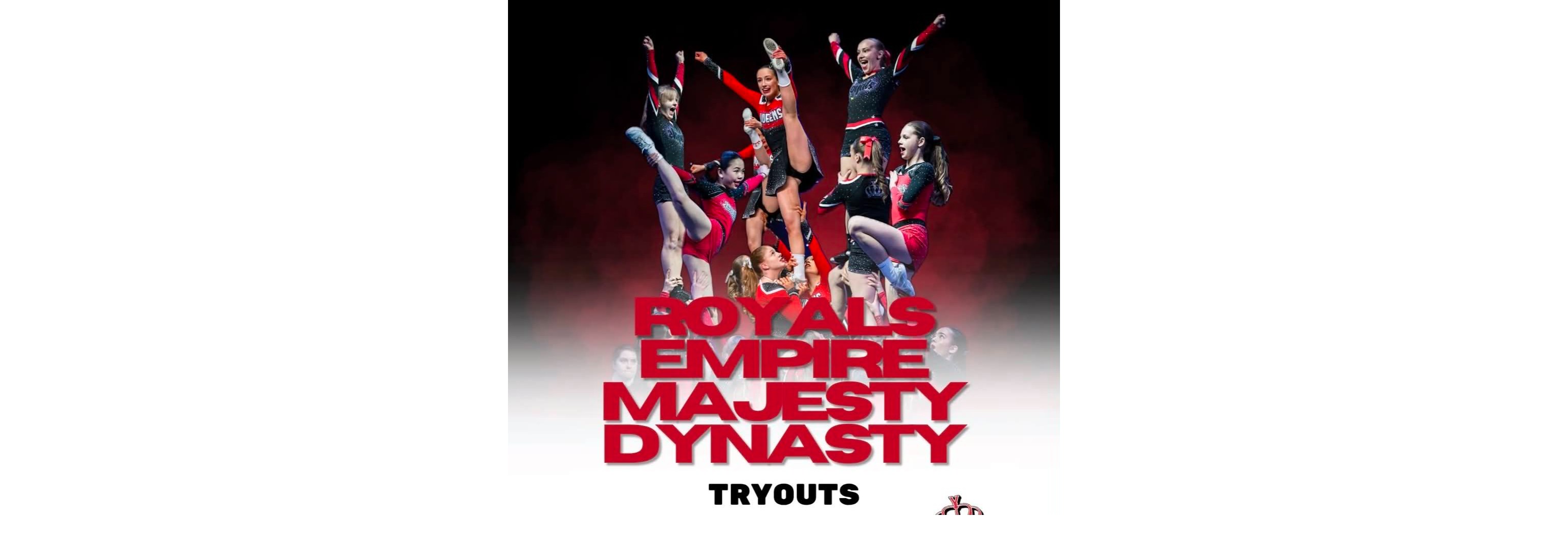 Tryouts Royals - Empire - Dynasty - Majesty