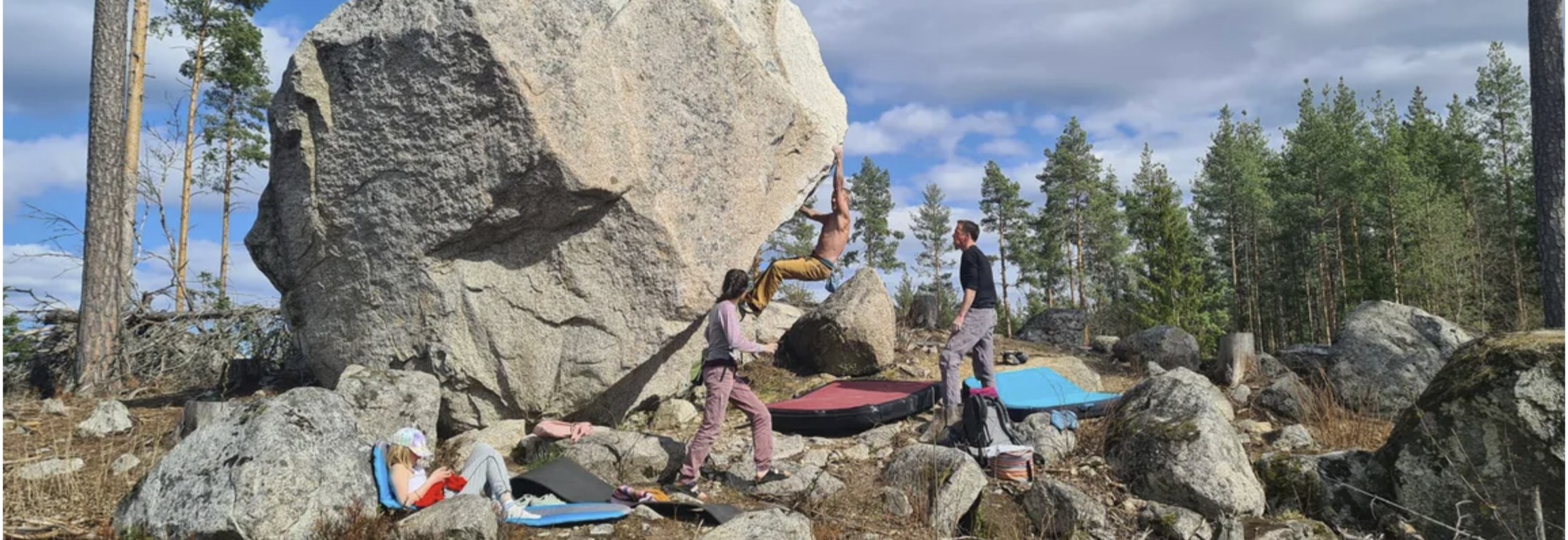 Bouldering daytrip to Stangebleau