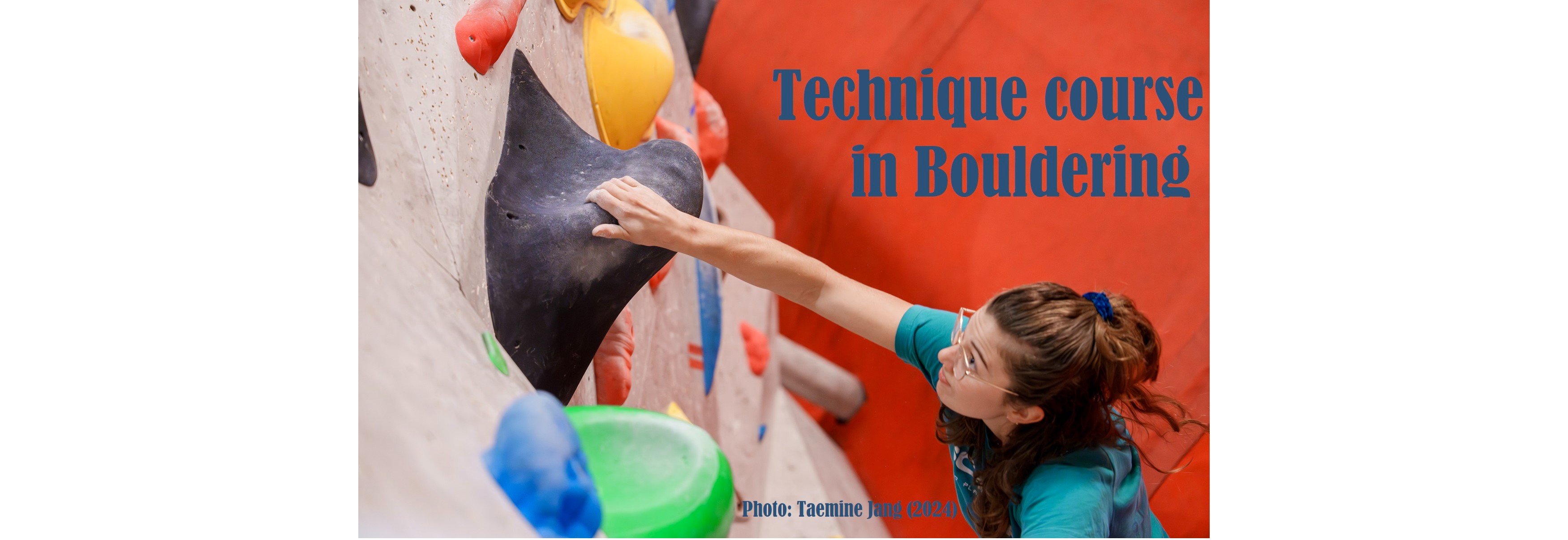 Four-week bouldering technique course MARCH