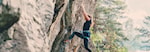 Open outdoor climbing at Skådalen