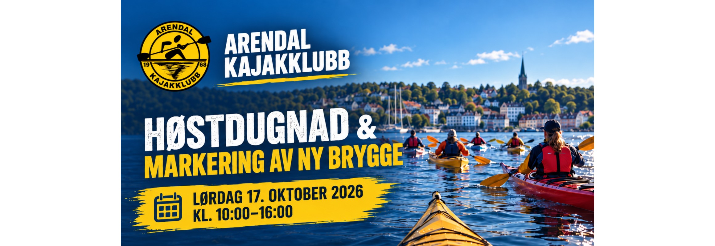 Høstdugnad og offisiell markering av ny brygge