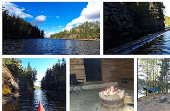 Overnattingstur til Seterøya. Skulerudsjøen / Rødenessjøen, Indre Østfold.