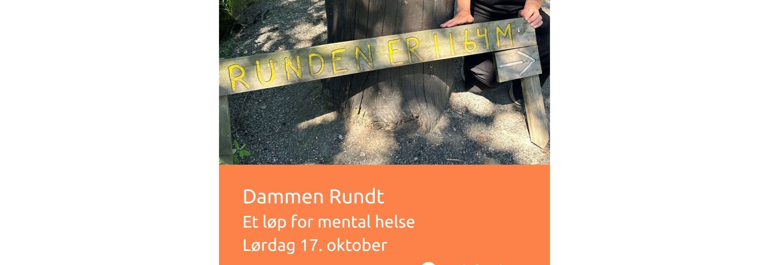 Dammen rundt - Et løp for mental helse Sandefjord 17. oktober