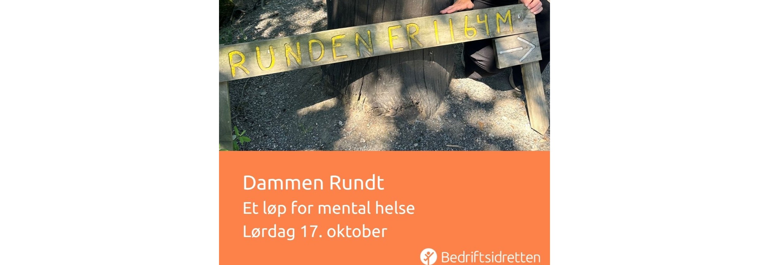 Dammen rundt - Et løp for mental helse Sandefjord 17. oktober