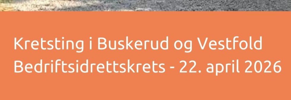Kretsting for Buskerud og Vestfold Bedriftsidrettskrets
