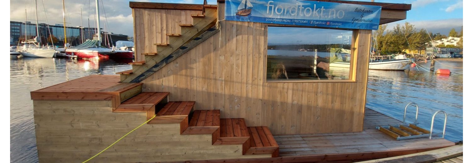 Badstue og bading på Lysaker brygge