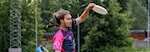 Ultimate frisbee-trening på Kalvøya