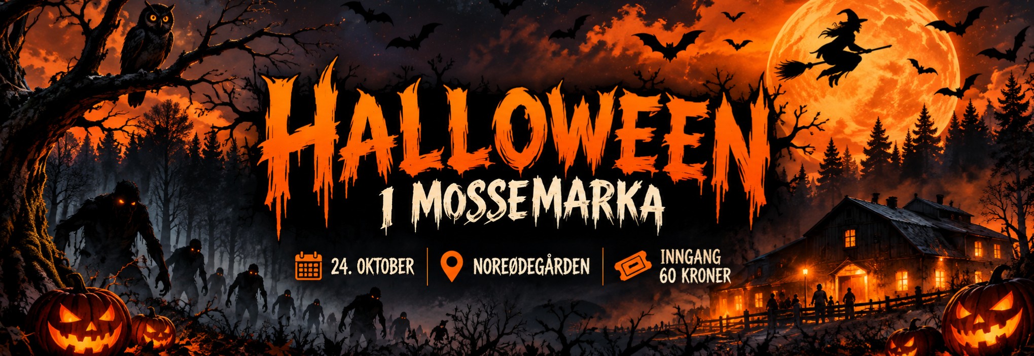 Halloween i Mossemarka